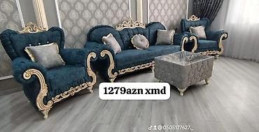 klassik divan: Новый, Классический диван, Диван, Без подъемного механизма, Нераскладной — 3