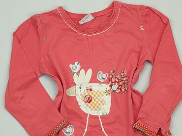 sweterek dziewczęcy na drutach: Bluza, Next, 1.5-2 lat, 86-92 cm, stan - Dobry