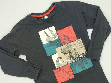 koszulka traktor: Blouse, Little kids, 8 years, 122-128 cm, condition - Very good