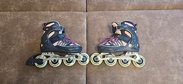 decathlon: Раздвижные роликовые коньки Decathlon Oxelo (RS ILS FIT5 JR, цвет — 2