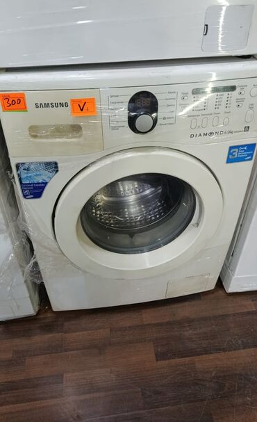 Paltaryuyan maşınlar: Paltaryuyan maşın Samsung, 6 kq, İşlənmiş, Avtomat, Kredit yoxdur, Ödənişli çatdırılma