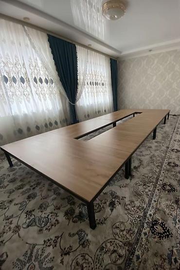 стол дастархан: Национальный кыргызский стол, Новый, Складная, ЛДСП, цвет - Черный — 3