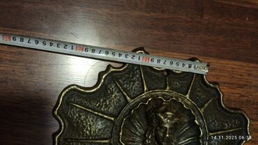 Digər ev dekoru: Məhsul: Bərk döküm metal dekorativ divar elementıtökmə latun 8kq — 6