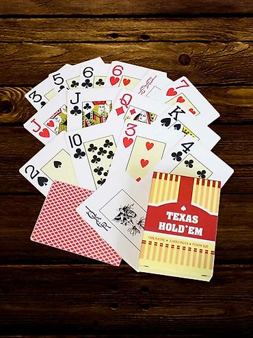 джокеры: Игральные карты Texas Hold’em - Набор покерных карт формата Poker — 3