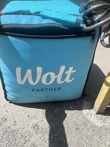 usta cantasi: Wolt çatdırılma çantası – izotermik, böyük həcmli - Brend: Wolt — 2