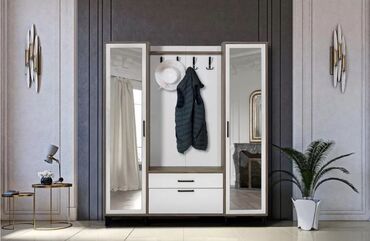 Dolablar: Yeni, Açılan, 3 qapılı Düz dolab, Dəhliz dolabı, Rusiya — 8