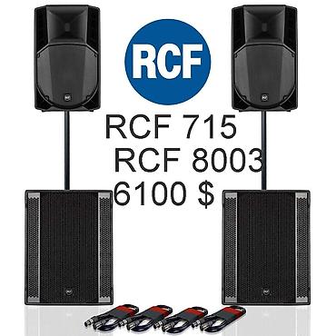 Скупка техники: RCF 8003 +RCF 945 A - Electro-voice EKX 18 P +15P -цена на фото -Новая — 5