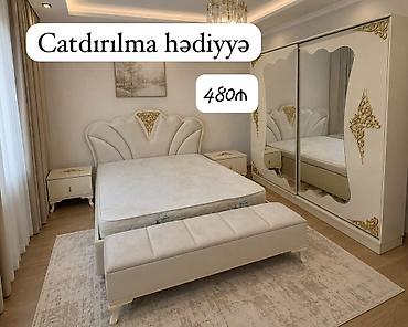 termo qutu: İkinəfərlik çarpayı, 2 tumba, Termo, Dolab, İşlənmiş — 1