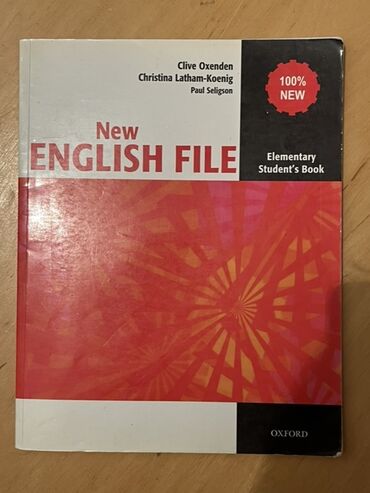 İngilis dili: Məhsul: New English File – Elementary (Oxford) - Dərslik: New English