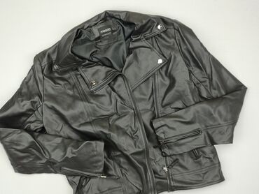 czarne spódnice allegro: Leather jacket, 2XL (EU 44), condition - Very good