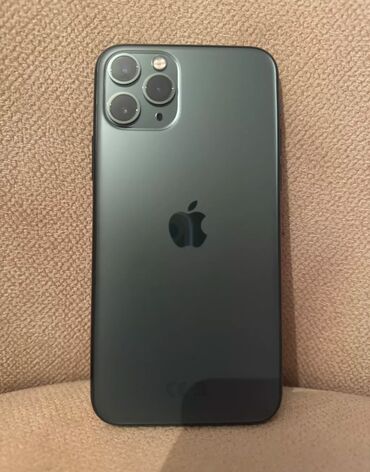 iphone 11 sadə: IPhone 11 Pro, 64 GB, Matte Midnight Green, Face ID