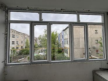 тюль и шторы в зал: Пластиковые окна ПВХ для квартиры/лоджии - Материал: белый — 3