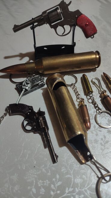 Брелоки: Брелок патрон АК-47 Брелок патрон пистолета Маузер Брелок патрон — 3