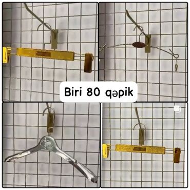 dam örtüklərinin zavod satışı: ✔️1.60 man(Xırdalan). 3 cür Veşalka (asılqan) satılır. 500 ədəd var
