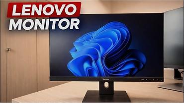 игровой монитор: Lenovo ThinkVision E27-40 (64BDGAT4EU) monitor - Ekran: 27" 2.5K IPS — 1