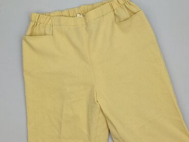 Women's Clothing: Material trousers for women, size M