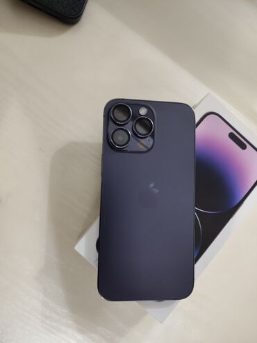 айфоны цены в бишкеке: IPhone 14 Pro Max, Б/у, 256 ГБ, Deep Purple, Зарядное устройство, Защитное стекло, Чехол, 89 %