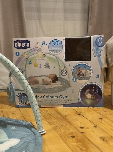 fil fiqur: Chicco Enjoy Colours Gym – 3‑ü 1‑də körpə oyun xalçası və inkişaf — 2