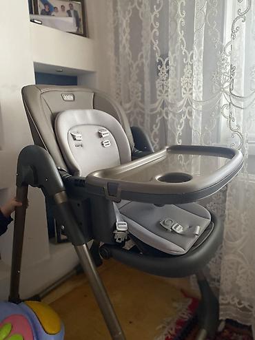 usaq stolu: Uşaqlar üçün yemək stulu – Kidilo - Rəng: boz-qrafit tonları - Geniş — 3