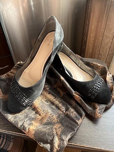 обувь гуччи: Туфли, 40, Gucci, Б/у, цвет - Черный — 2