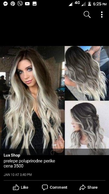 Perike i klipse: Poluprirodne Kanekalon Perike ‼Peru se Peglaju i Uvijaju‼ NOVO — 10