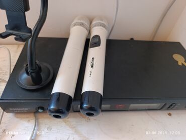Mikrofonlar: İşlənmiş Simsiz (Bluetooth) Mikrofon Shure, Ünvandan götürmə