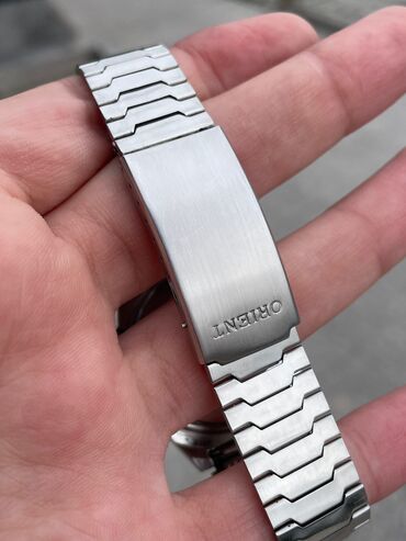 Qol saatları: İşlənmiş, Qol saatı, Orient, rəng - Boz — 11