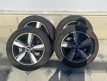 14 lük disk: KIA orijinal yüngül lehimli disk və şin dəsti - Dəst: 4 ədəd yüngül — 1