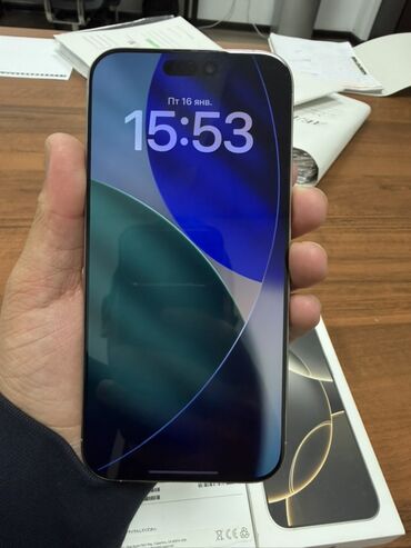 Apple iPhone: IPhone 16 Pro Max, Б/у, 512 ГБ, Natural Titanium, Коробка, 92 % — 11