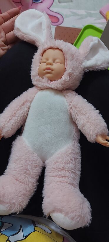 lutka za devojcice: Plisana zeka beba lutka