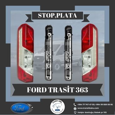 Ford Transit 363 stop,plata
