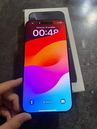 iph: IPhone 16 Pro Max, Б/у, 256 ГБ, Черный, Коробка — 4