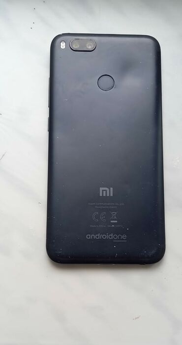telefon üçün ekran şəkilləri: Xiaomi Mi A1, 4 GB, rəng - Qara, 
 Barmaq izi