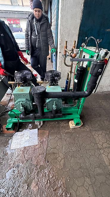 Компрессоры: Компрессор Электрический, Поршневой, Б/у — 7