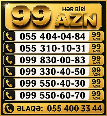 Xüsusi mobil nömrələr – asan yadda qalan, simmetrik və rəqəm