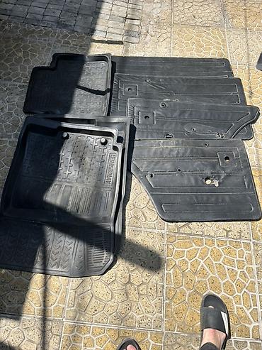 vaz 2103 mator: Avtomobil üçün rezin ayaqaltılar dəsti - Material: qalın elastik — 1