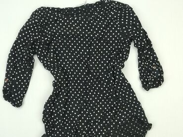 bluzki czarne długi rękaw: Blouse, S (EU 36), condition - Very good