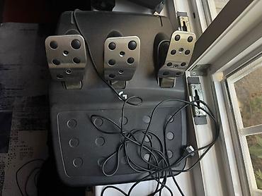 Видео оюндар жана приставкалар: Продаю игровой руль Logitech G923 в комплекте с оригинальной коробкой — 4