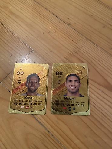 İncəsənət və kolleksiyalar: FIFA temalı kolleksiya kartları dəsti QIZIL LİMİTED KART - Qızılı — 1