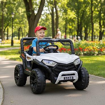 hm džemperi: Auto na baterije TS-5588 Bela (Šifra: TS-5588 beli-40) Dečiji — 2