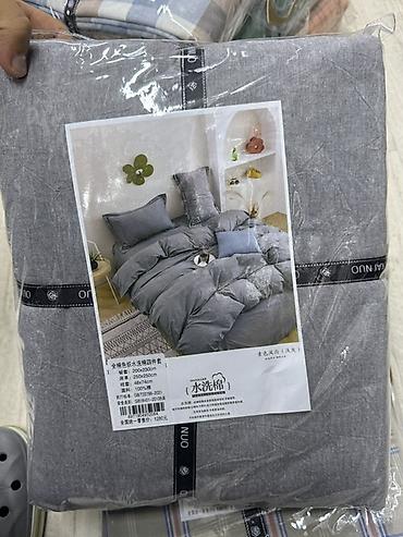 bed sheets: Комплект постельного белья OU KAI - Тип: комплект для двуспальной — 5