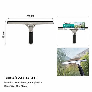 KMT Od nerđajućeg čelika drška stakleni strugač 5200514 Profesionalni