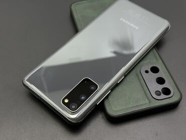 телефон за 5000 сом ош: Samsung Galaxy S20, Колдонулган, 128 ГБ, түсү - Боз, 2 SIM
