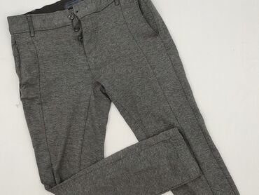 Szare spodnie slim fit marki Zara Man, idealne do stworzenia
