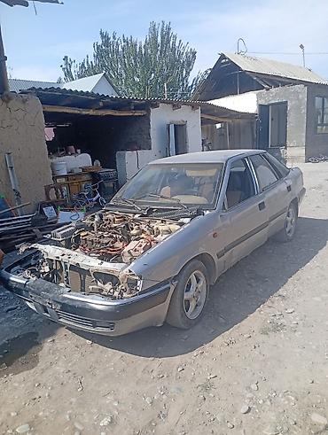 Скупка авто: На разбор — седан Mazda 626 (начало–середина 90‑х), кузов GE, серый — 4