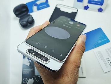 Samsung: Samsung Galaxy A80, Б/у, 256 ГБ, цвет - Белый, 1 SIM, 2 SIM, eSIM — 19