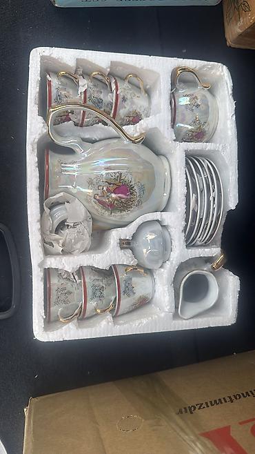 fırst class cay: Çay servis təzədi alınıb qalıb işlənmiyib unvan şamaxinka vatçap — 1