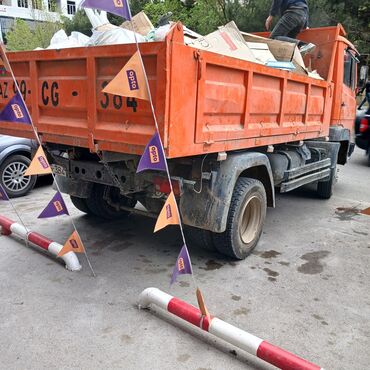 Yük daşımaları: Xidmət: Zibil və söküntülərin daşınması, atılması. İnşaat və təmir — 8