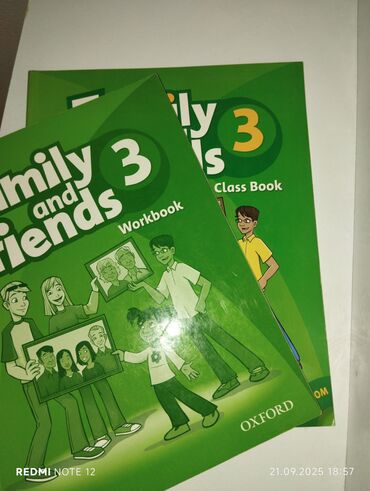 серебрянные ложки: Учебники по английскому языку Family and friends 3 оригинал ✅ в