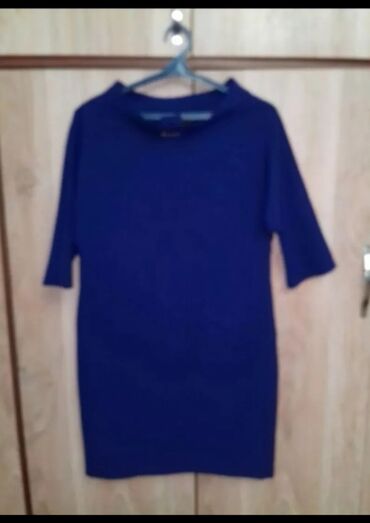 Повседневные платья: Платья женские, три модели. 1) Черное платье-футляр с широким — 7